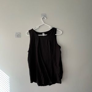 Black Workout tank top